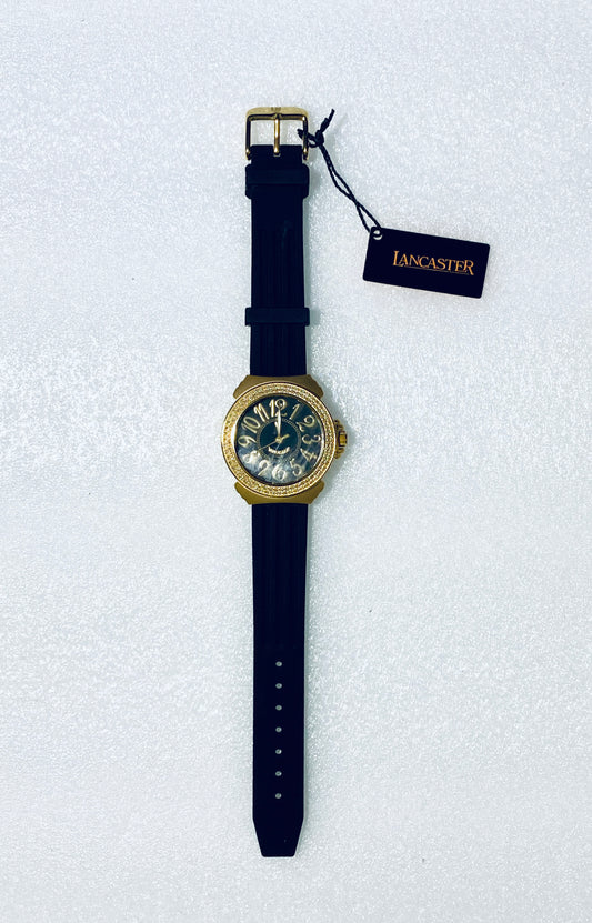 Lancaster Gold Plated Stainless Steel Pillola Women's Watch, REF.0349