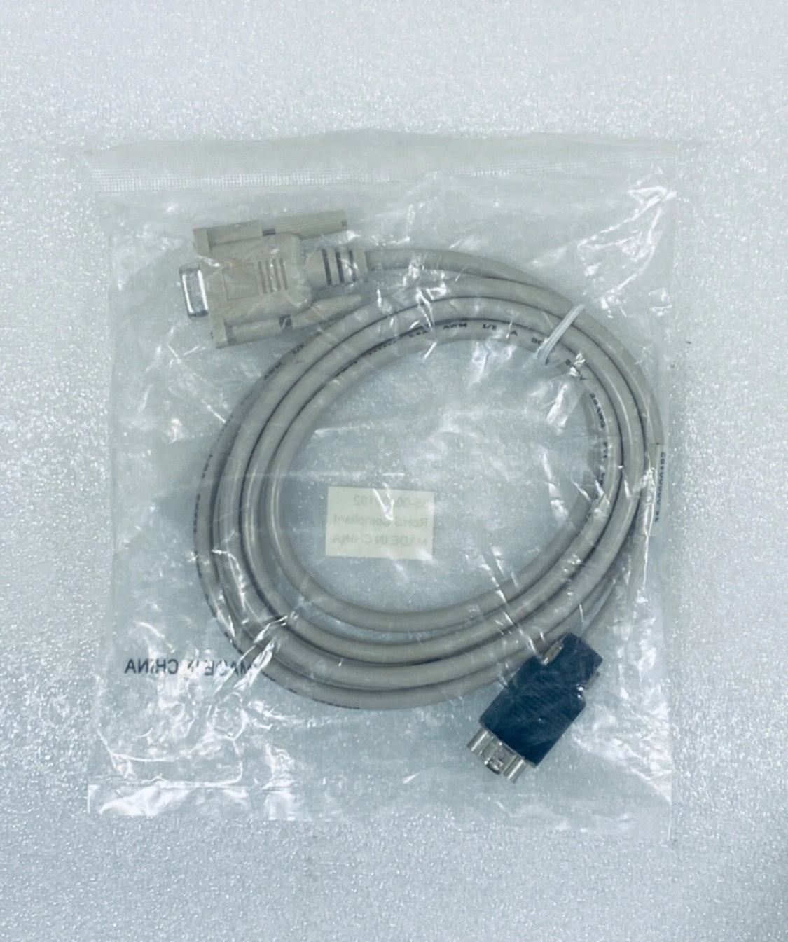 lot Of 2 New HP Mini DB9 RS232 Male To DB9 Serial Male 6Ft. Cable, 35-00000192