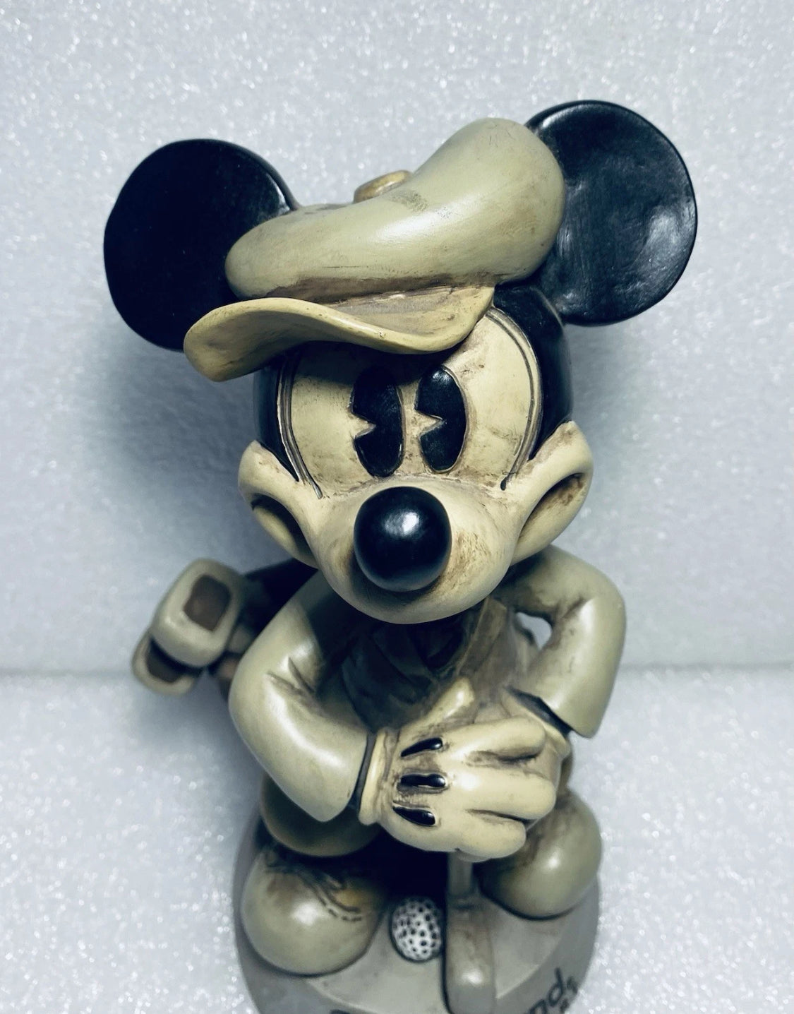 mickey Mouse Golf Figure Walt Disney World Bobble Head, 8 1/4”