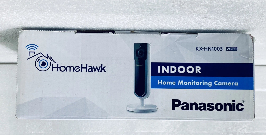 Panasonic Homehawk Indoor 1080p HD Home Monitoring Camera With 16GB Micro SD Card