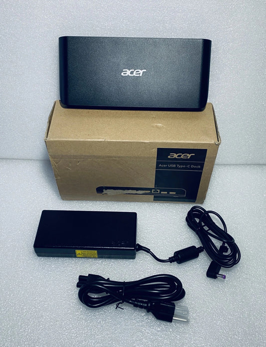 acer USB Type-C Black Docking Station With AC Adapter, GPD02
