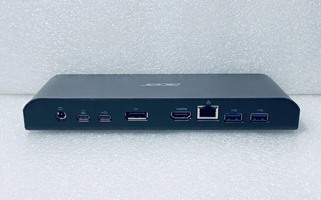 acer USB Type-C Black Docking Station With AC Adapter, GPD02