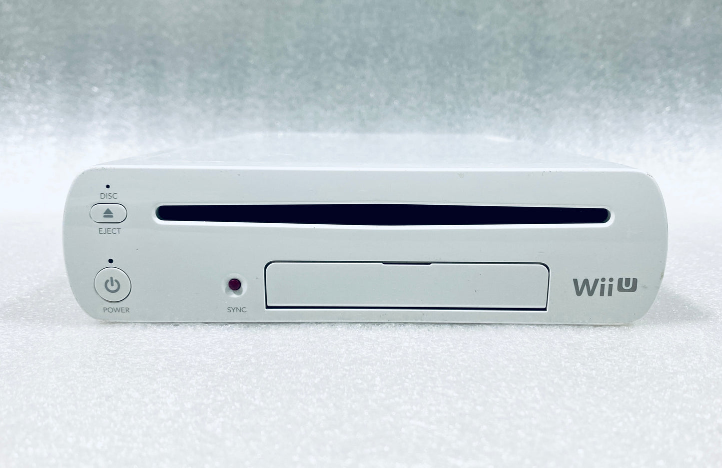 Nintendo Wii U 8GB White System With Wii Remote, Two Nunchuk & Three Games