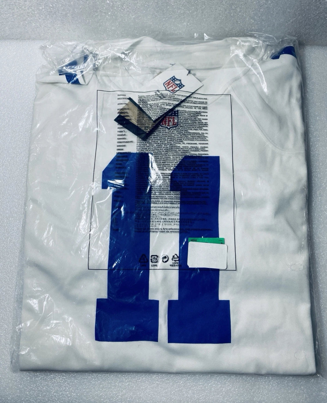 new Nike NFL Men's Engineered Micah Parsons #11 Dallas Cowboys White Jersey, XL
