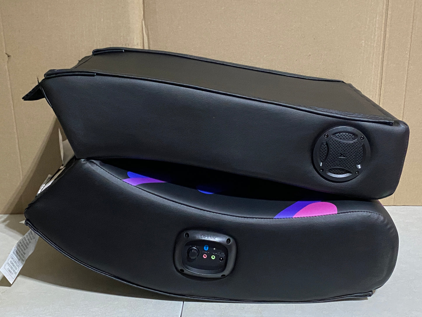 New Other X Rocker Galaxy 2.0 Bluetooth Foldable Rocking Video Gaming Floor Chair With Two Built-In Speakers