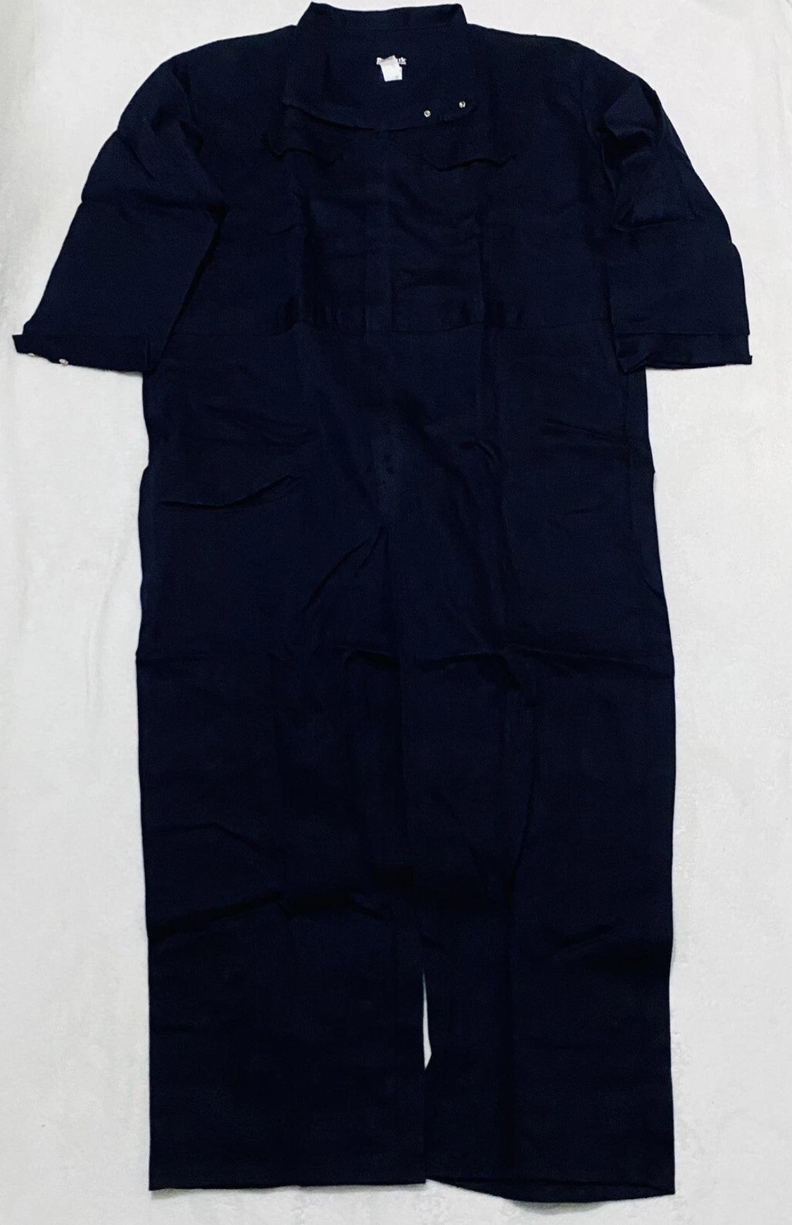 new Other Bulwark Men Navy 58-RG CEB2NV5 Flame Resistant Deluxe Coverall Excel 9oz