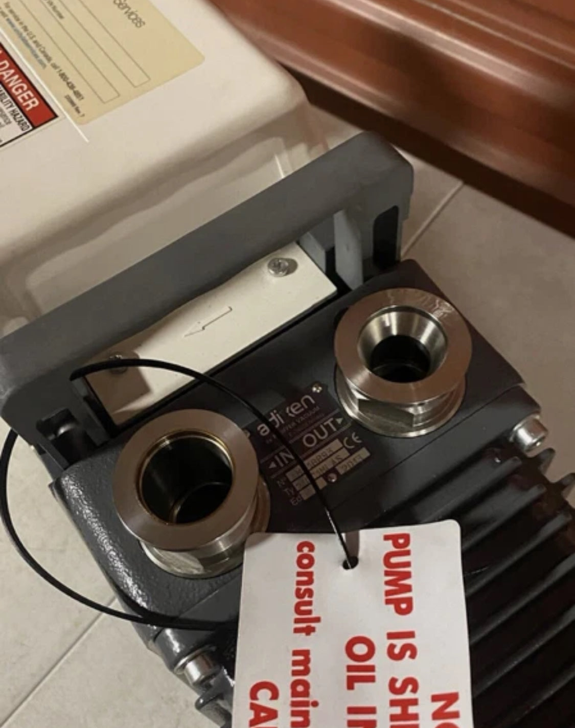 new Other Precision Scientific PC200 115/230V 6825 Rotary Vane Type Vacuum Pump, 3166587