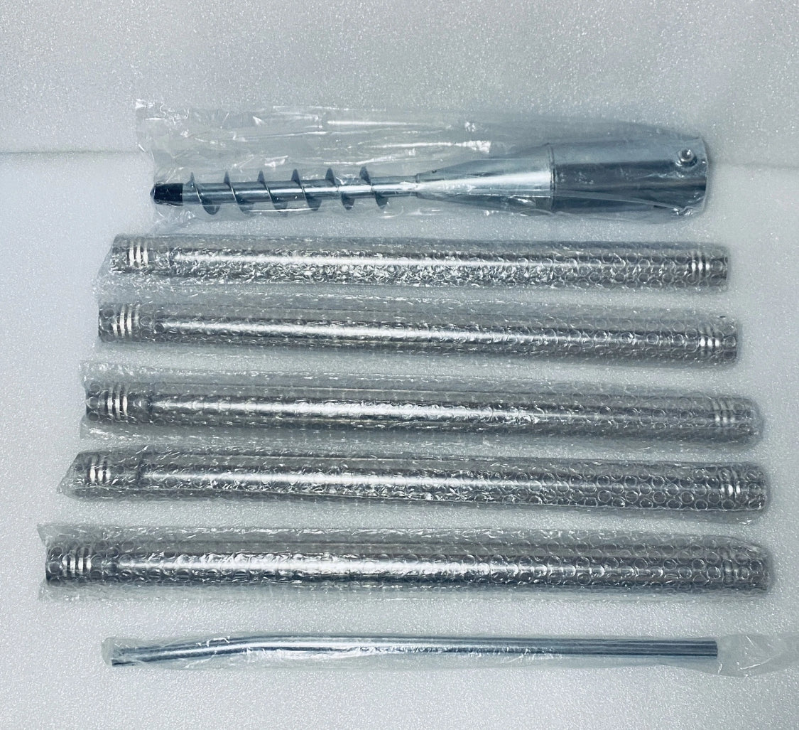Starlink 3rd Gen 9ft. 1.5" Pipe Diameter Ground Pole Mount Kit
