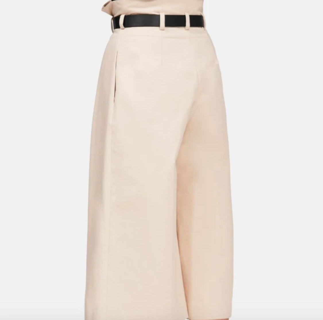 new Martin Grant Womens Paperbag Waist Bermuda Shorts Size 36 EU/6 US, Beige