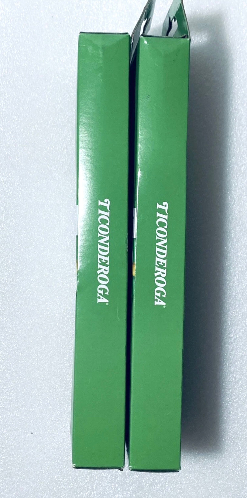 lot of 2 New Ticonderoga Wood Pencils, Unsharpened #2 Lead, 48 Count