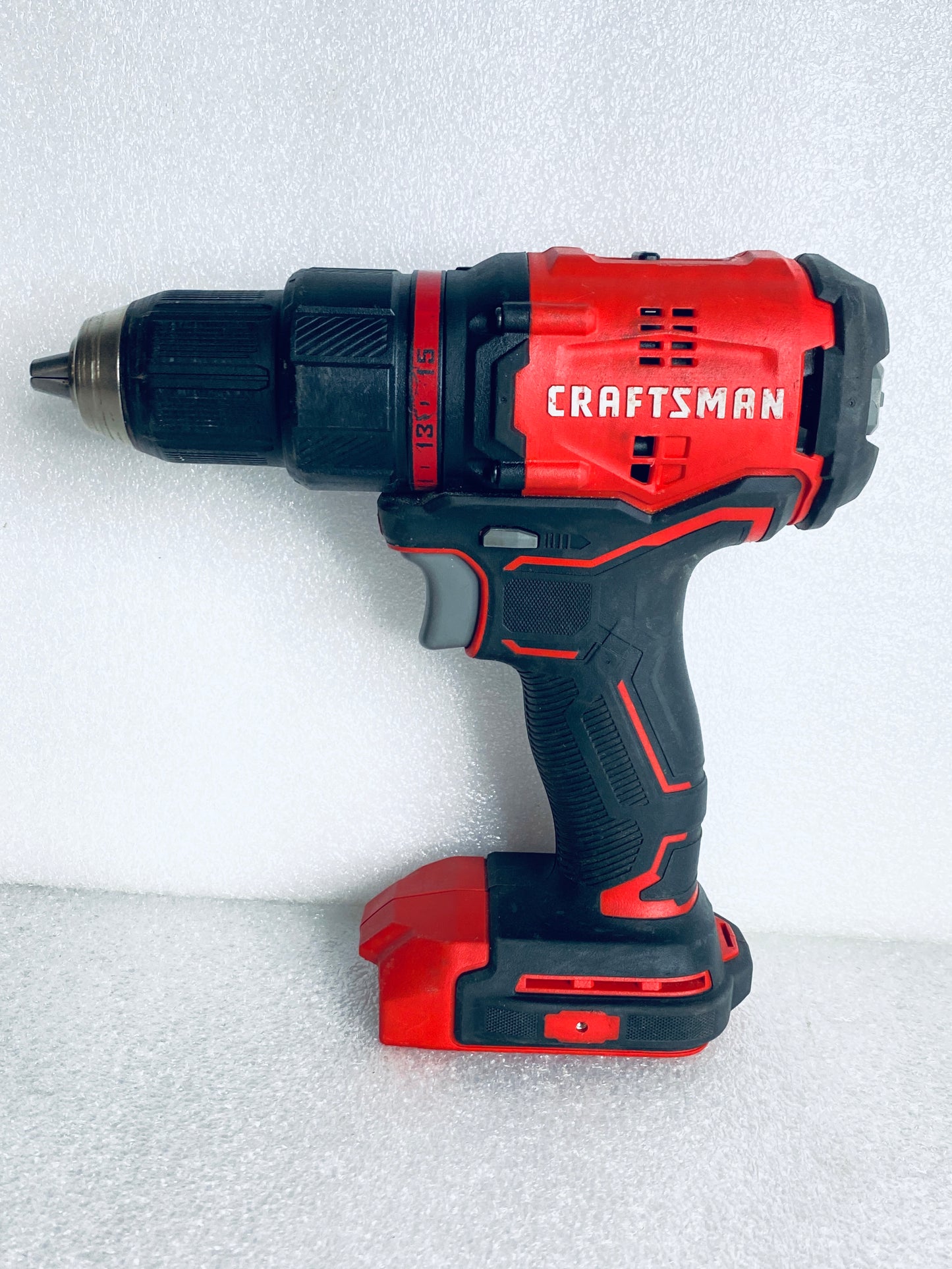 Lot Of 8 CRAFTSMAN V20 Cordless Hammer Drill, Impact Driver, Drill/Driver, LED Handheld Work Light, 2 Batteries, Charger & Carrying Bag