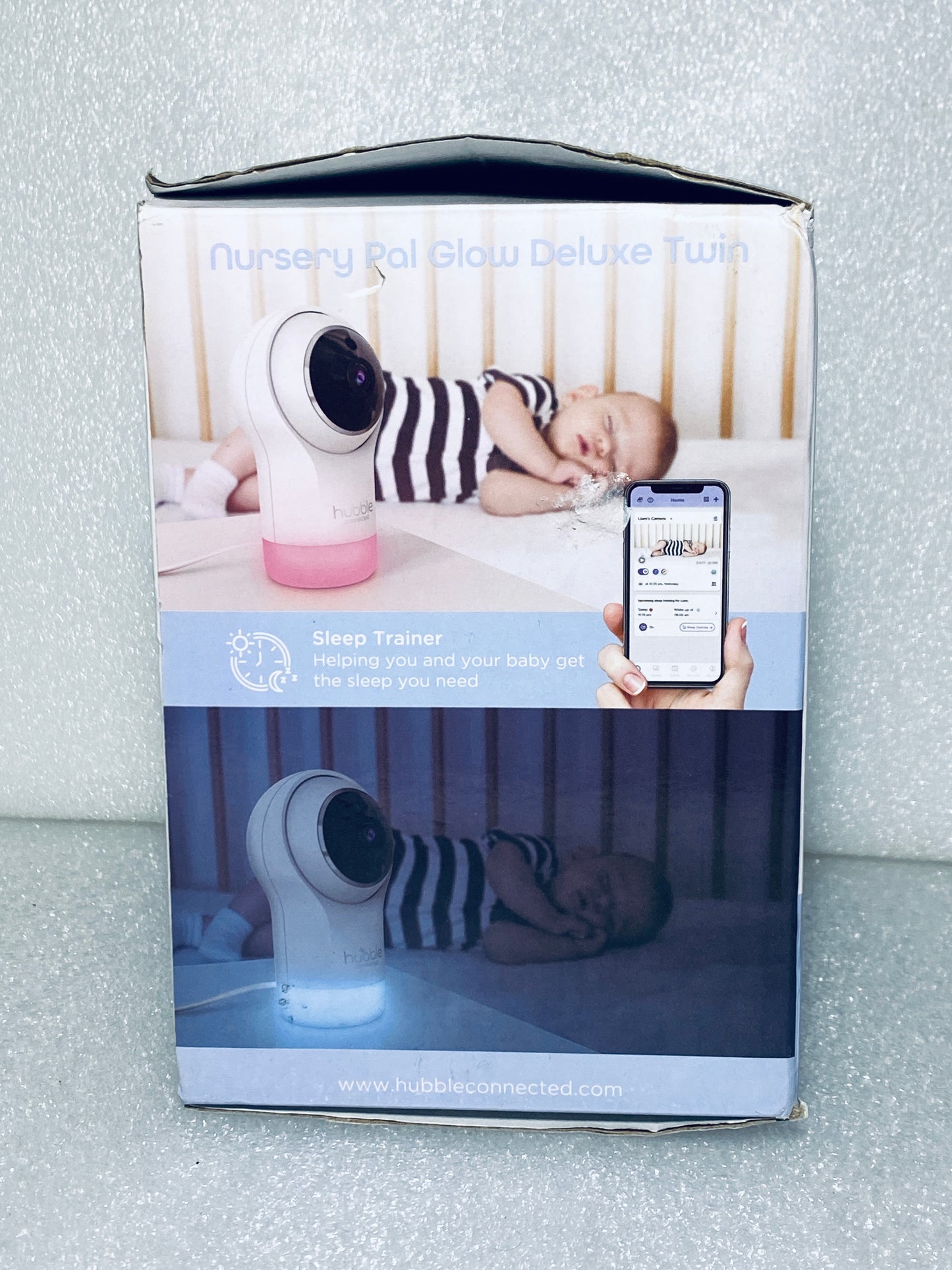 New Other Hubble Connected Nursery Pal Glow Deluxe Twin Smart HD Wifi Cameras, HCSNPGLHDL2