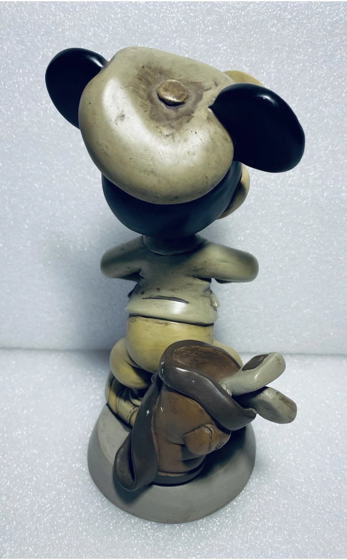 mickey Mouse Golf Figure Walt Disney World Bobble Head, 8 1/4”