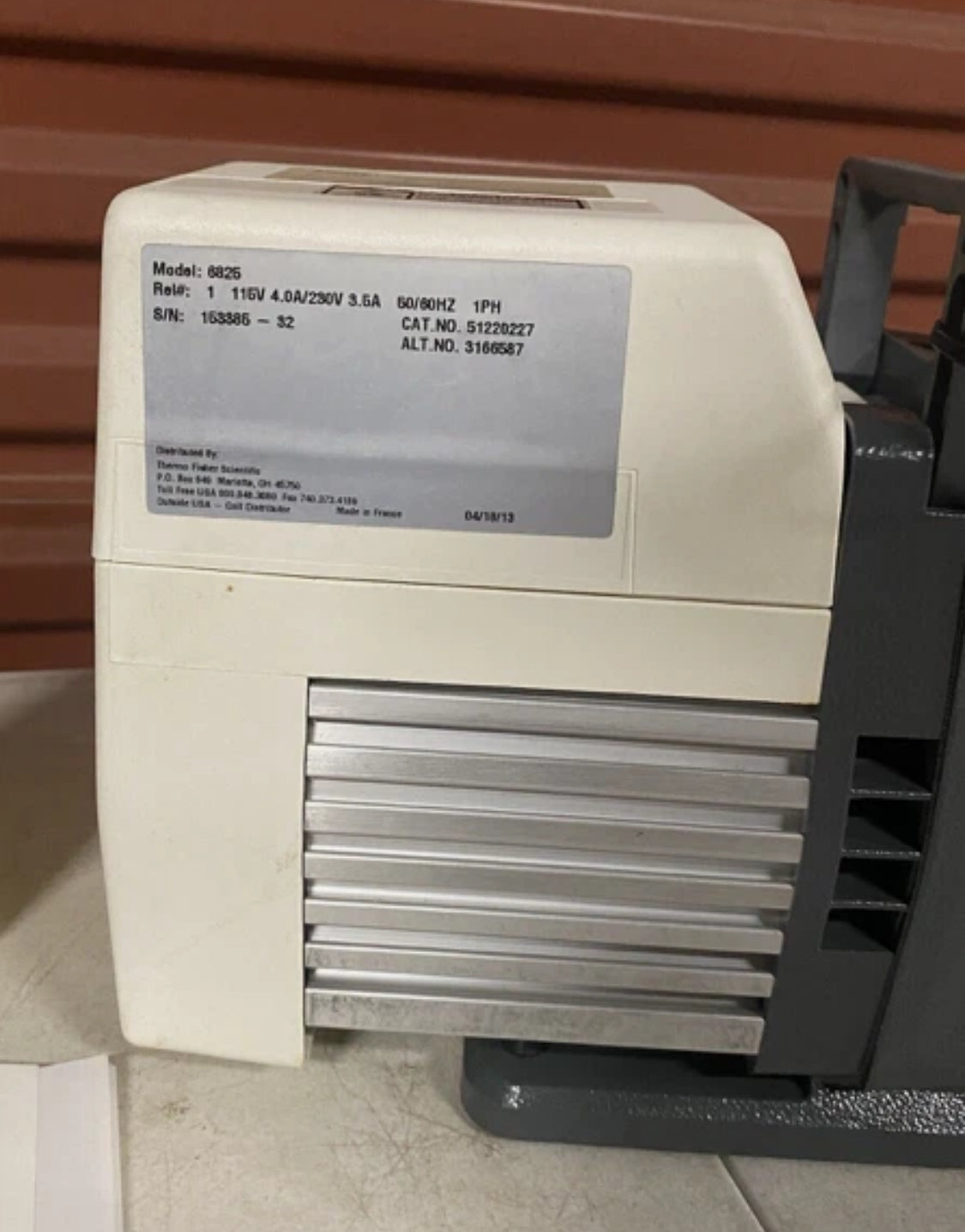 new Other Precision Scientific PC200 115/230V 6825 Rotary Vane Type Vacuum Pump, 3166587