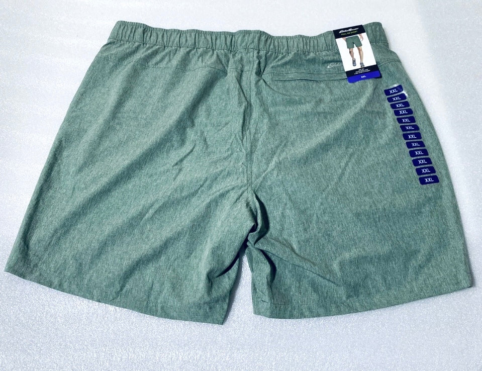 new With Tags Eddie Bauer Men's Drawstring Waist Pull On Short, Size XXL