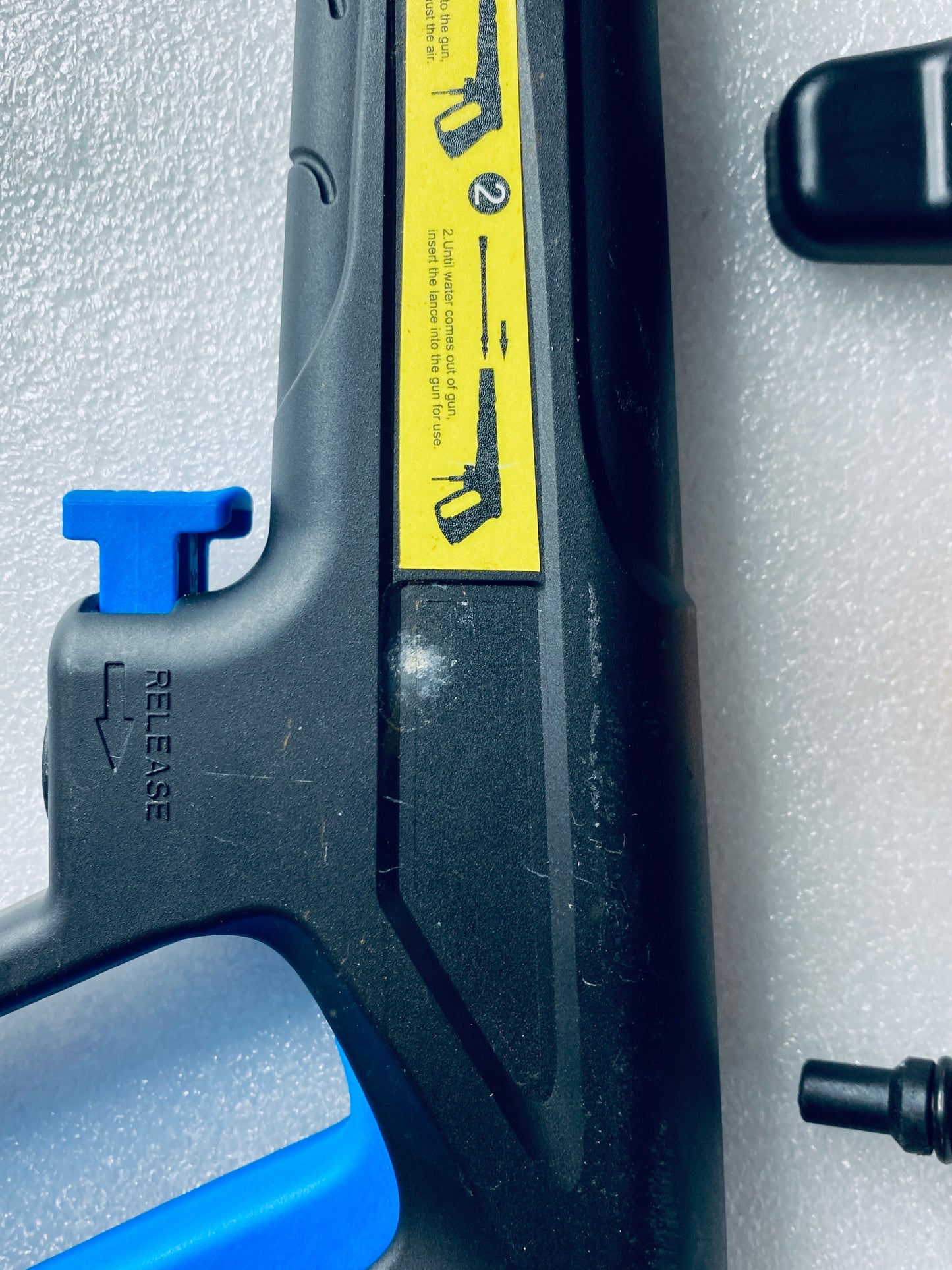 Electric Power Pressure Washer 5000PSI-Max 3.6GPM With Touch Screen, 3 Quick Connect Nozzels & 500ml Foam Cannon, Blue