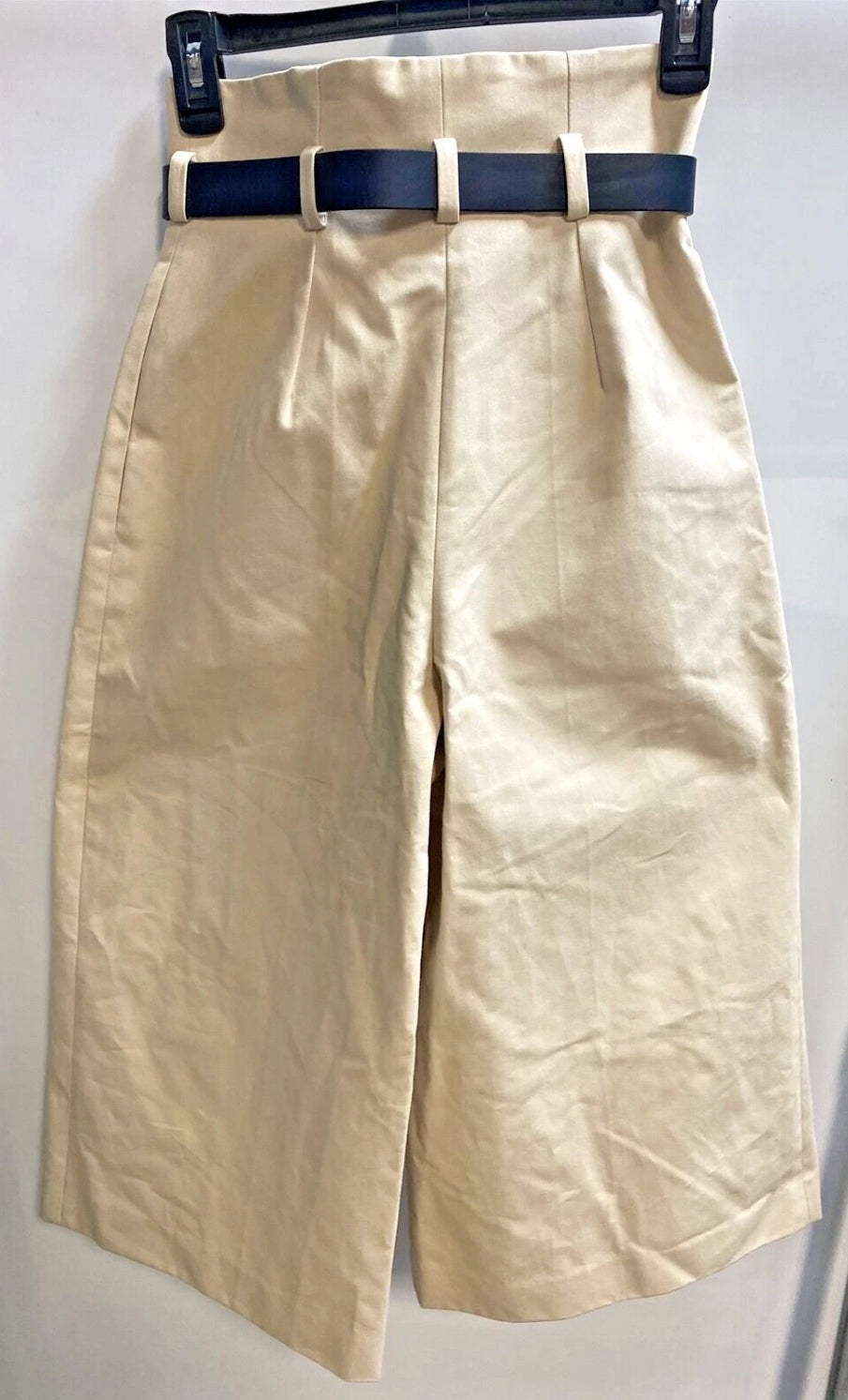 new Martin Grant Womens Paperbag Waist Bermuda Shorts Size 36 EU/6 US, Beige