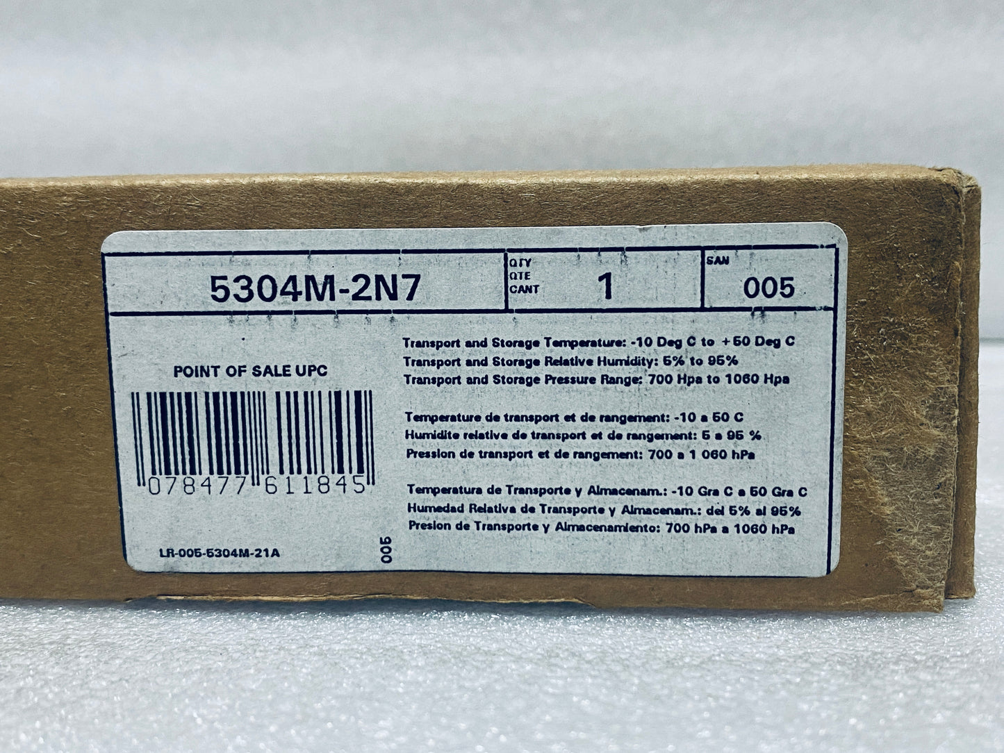 New Other Leviton 7Ft. Medical Grade 4 (TR) Outlet Power Strip, 5304M-2N7