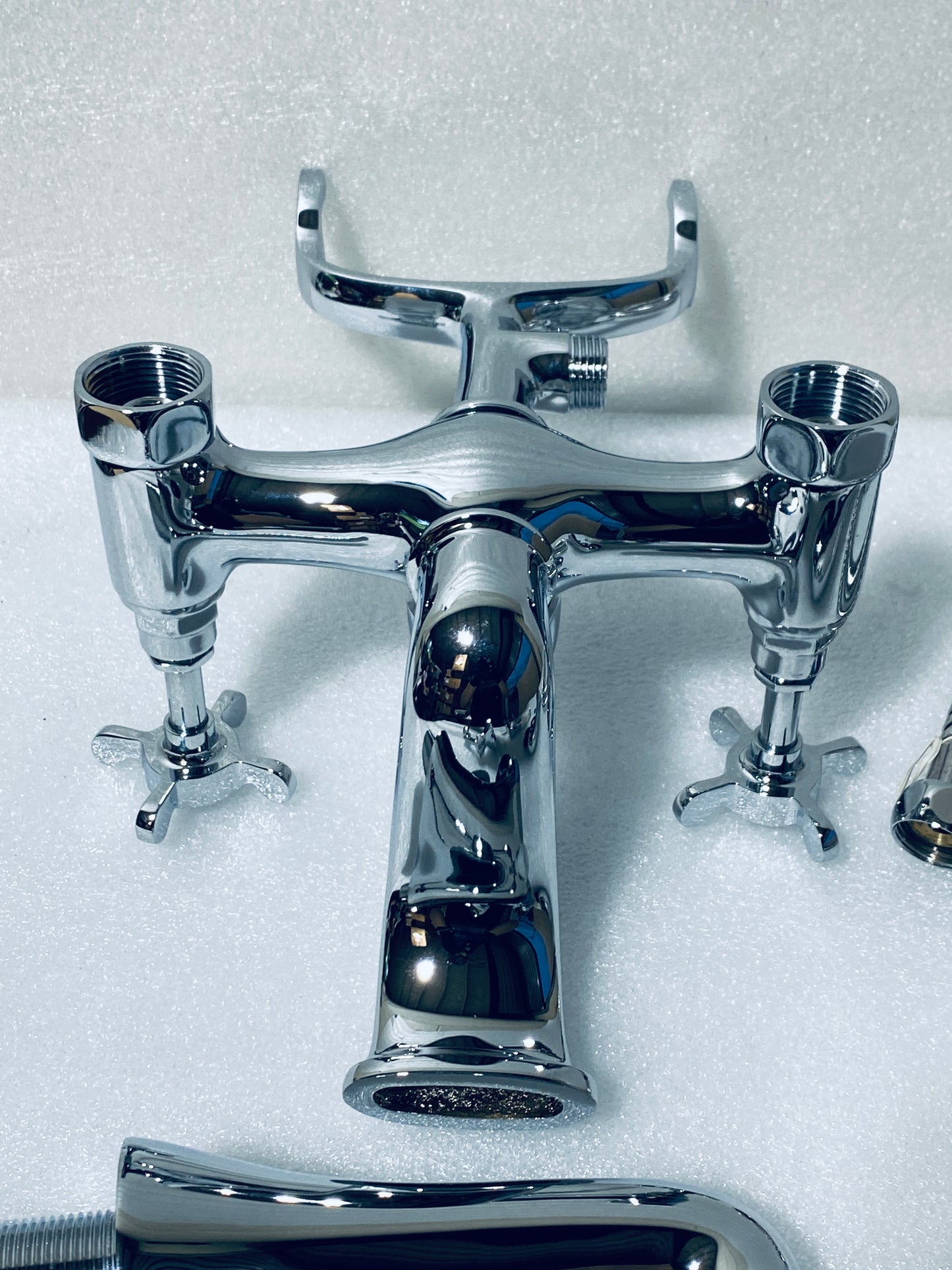 new Other Westminster Traditional Chrome Freestanding Bath Shower Mixer