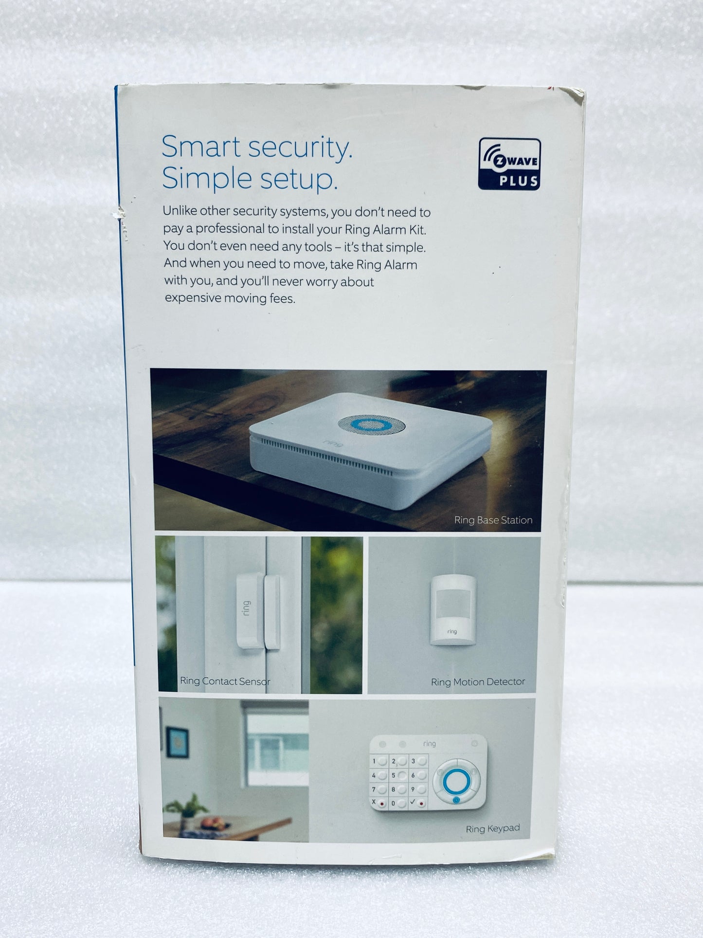 Ring 10Pc Wireless Home Alarm Security System Kit, Grade A