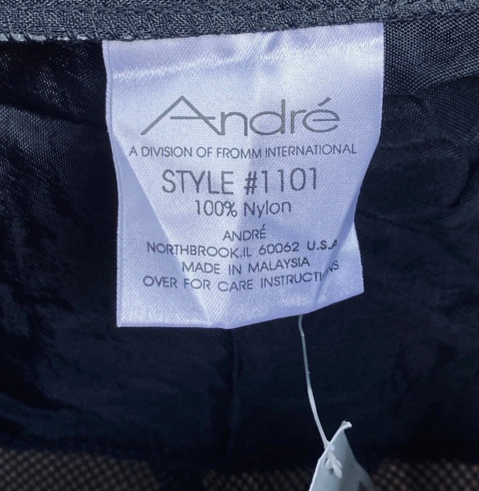 new Andre The Great Safari Collection Mens 48" Chest Measurement Cool Mesh Black
