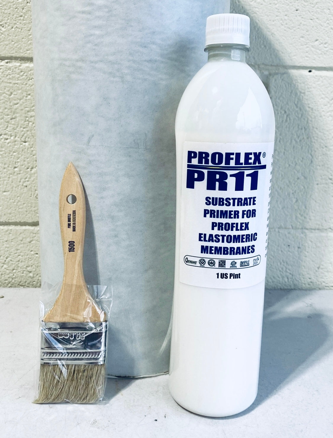 new Proflex 18" x 50' Roll 40 mil Underlayment For Tile, Stone, Brick & Wood Flooring, PR11
