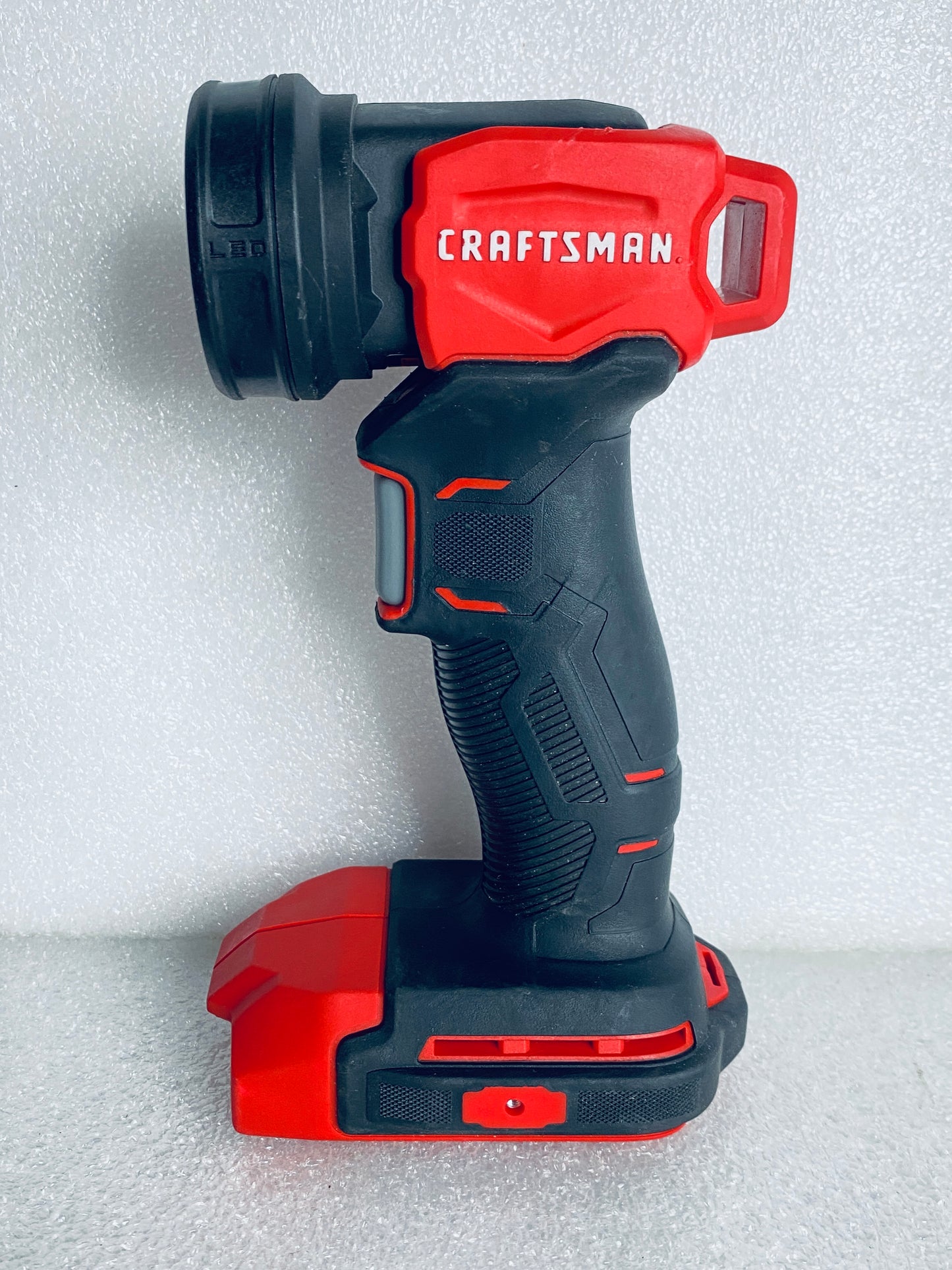 Lot Of 8 CRAFTSMAN V20 Cordless Hammer Drill, Impact Driver, Drill/Driver, LED Handheld Work Light, 2 Batteries, Charger & Carrying Bag