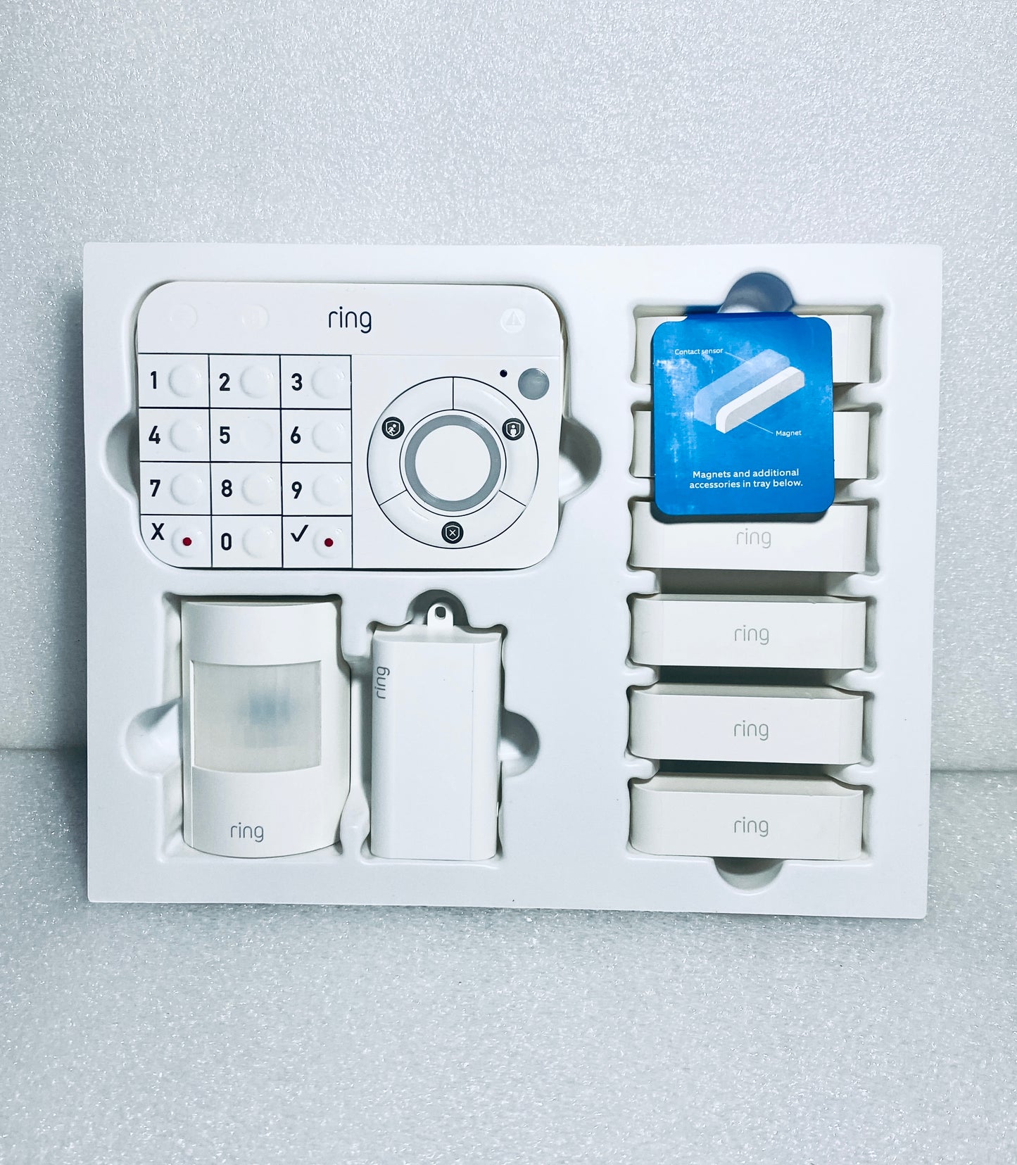Ring 10Pc Wireless Home Alarm Security System Kit, Grade A