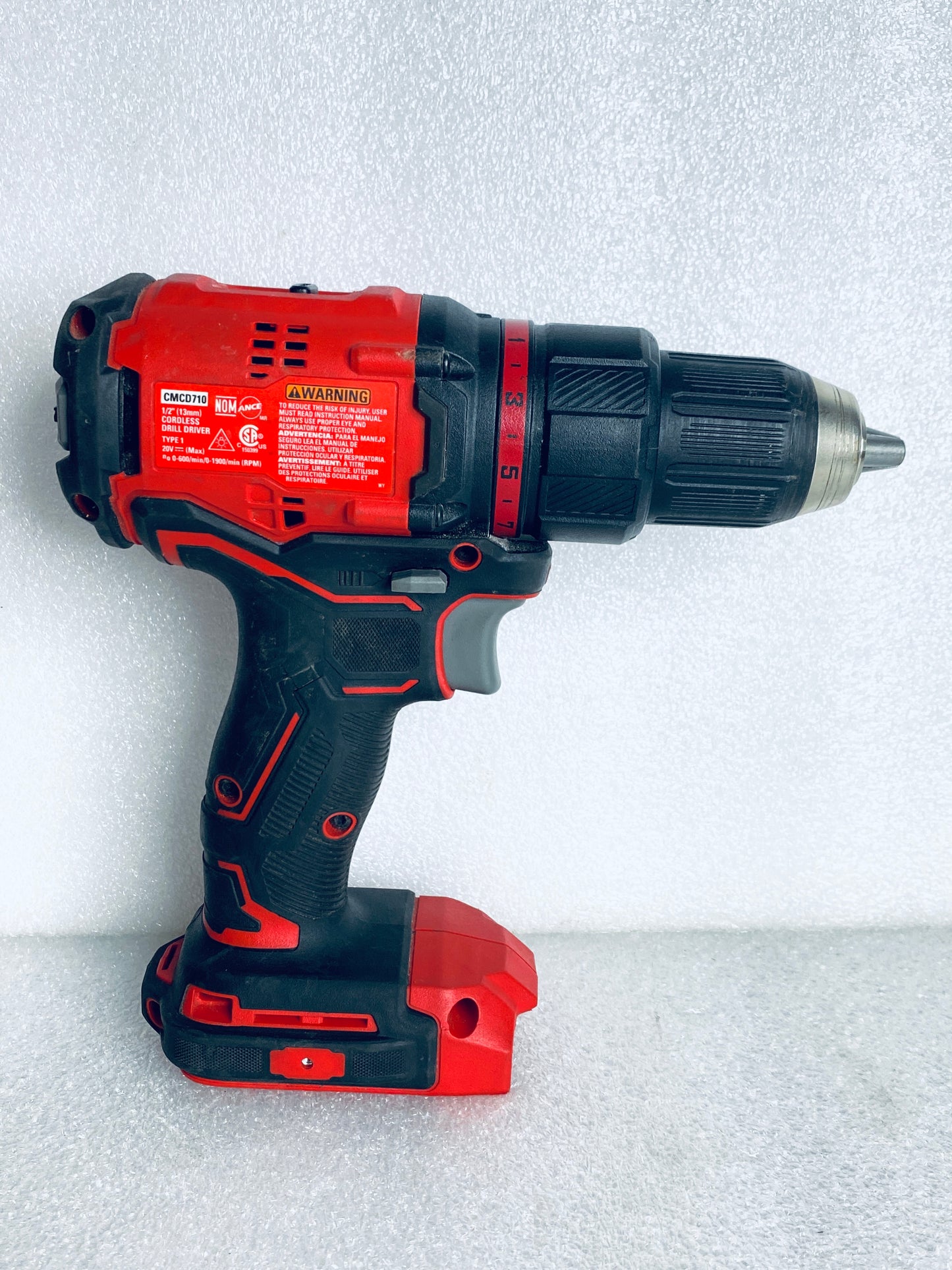 Lot Of 8 CRAFTSMAN V20 Cordless Hammer Drill, Impact Driver, Drill/Driver, LED Handheld Work Light, 2 Batteries, Charger & Carrying Bag