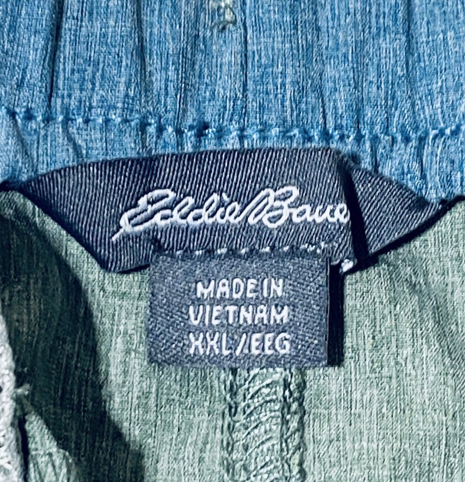 new With Tags Eddie Bauer Men's Drawstring Waist Pull On Short, Size XXL