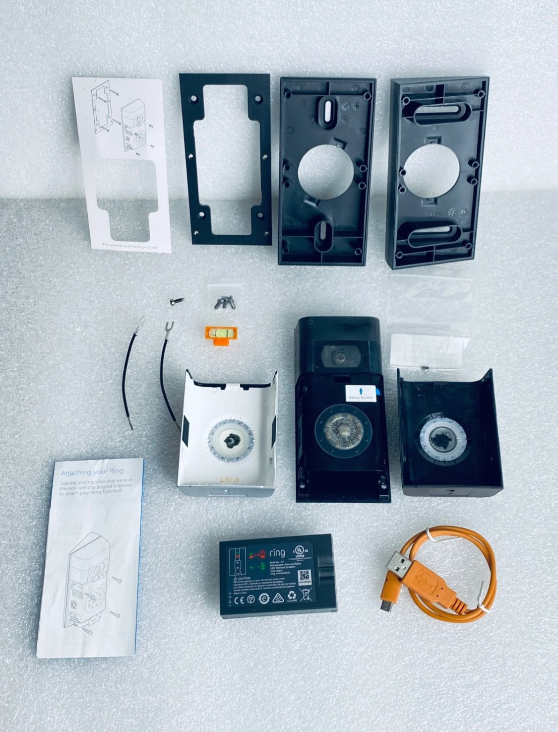 Ring Video Doorbell 2nd Generation W/ Night Vision, Motion Detection, Two Way Audio & Battery