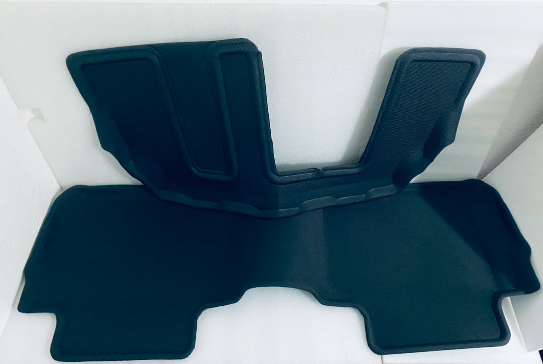 new Other 3D MAXpider Custom Fit KAGU Floor Black Mats Compatible With GMC ACADIA 2017-2023, 2nd & 3rd Row