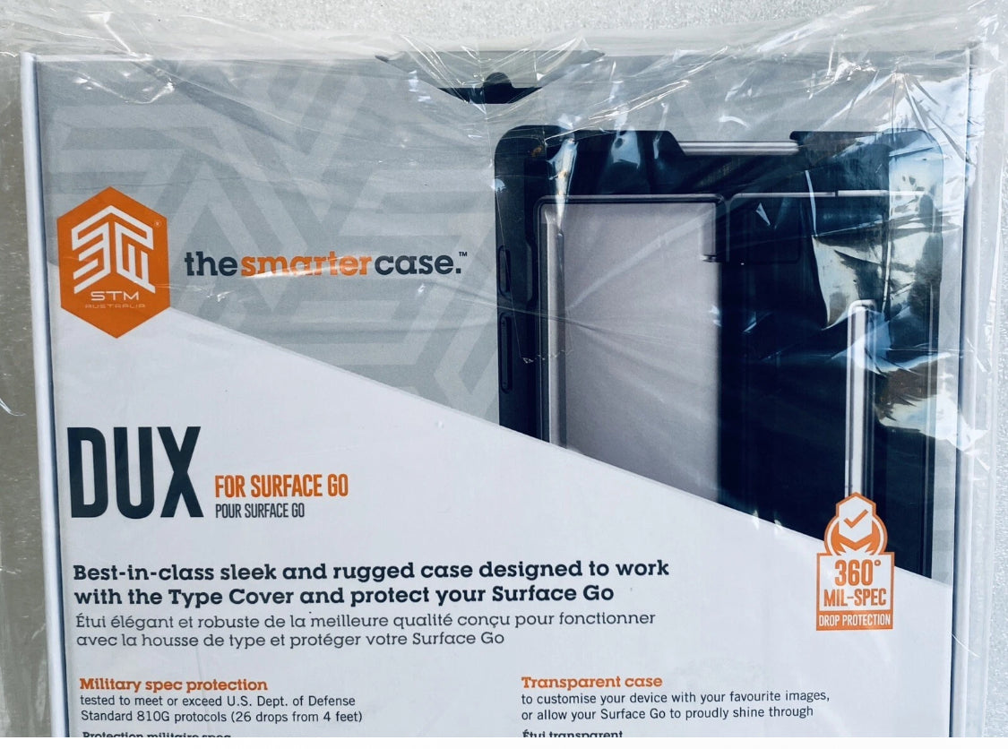 new Smarter Than Most Dux Rugged Case for Microsoft Surface Go, Go 2 & Go 3
