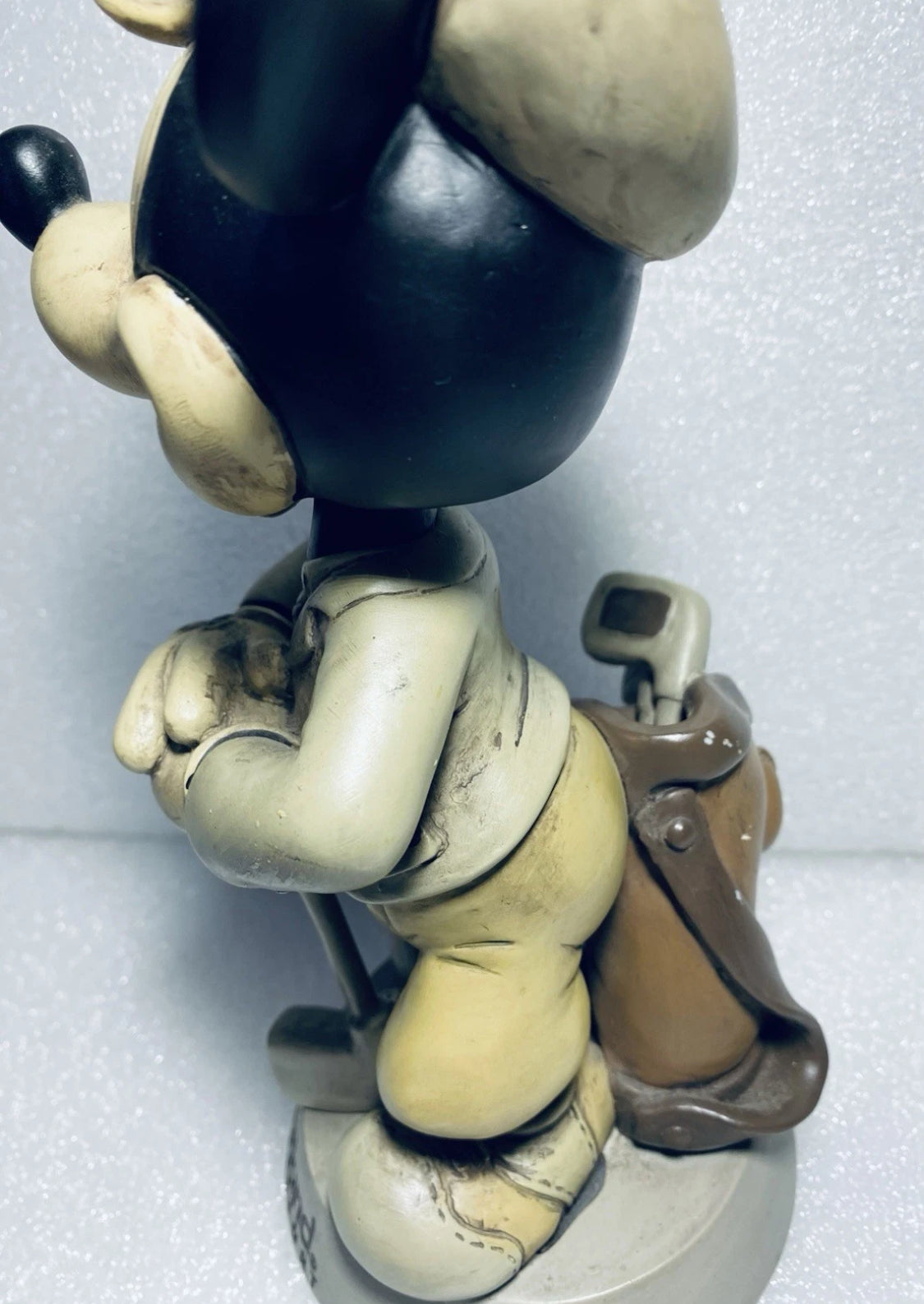 mickey Mouse Golf Figure Walt Disney World Bobble Head, 8 1/4”