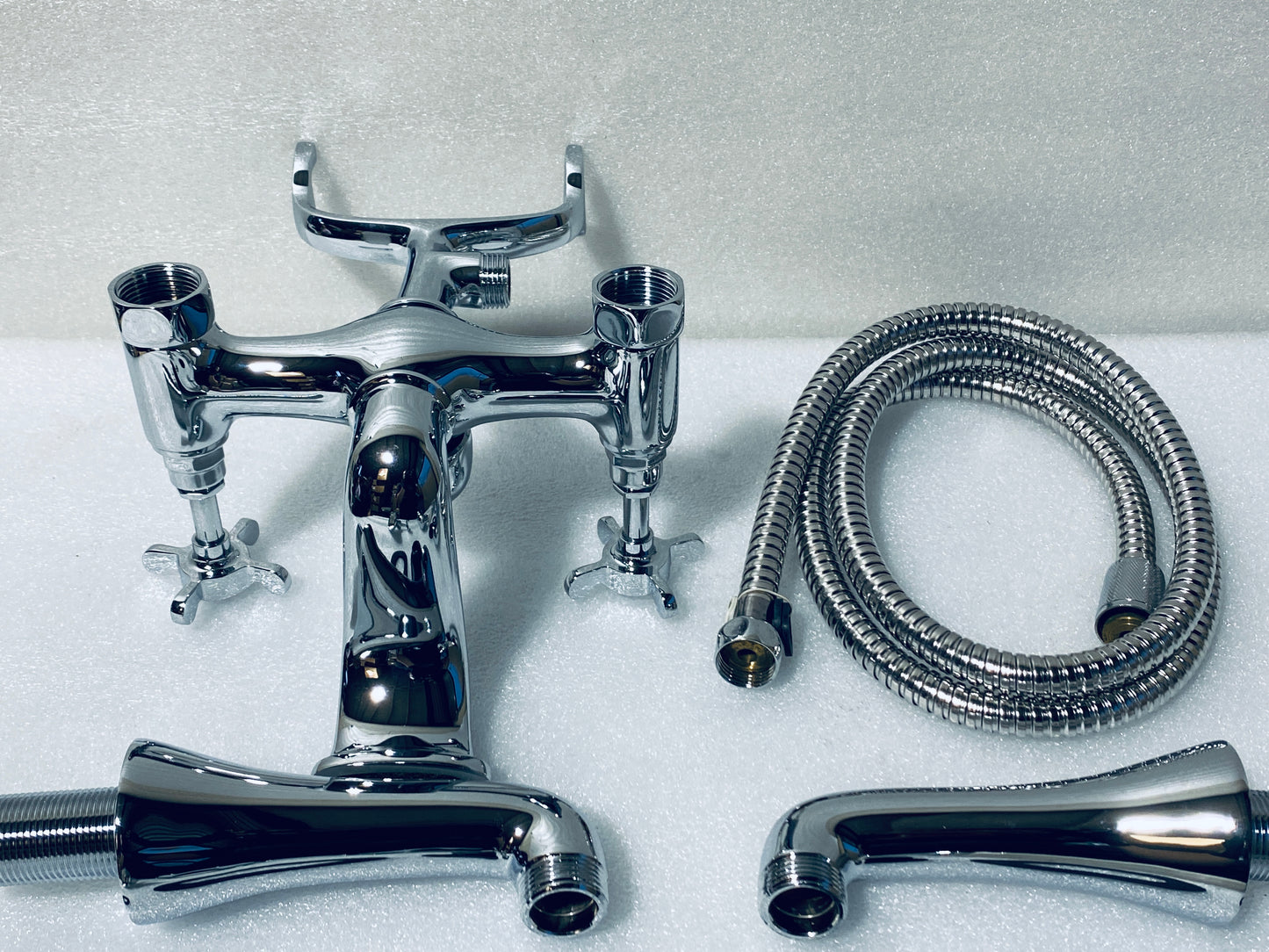 new Other Westminster Traditional Chrome Freestanding Bath Shower Mixer