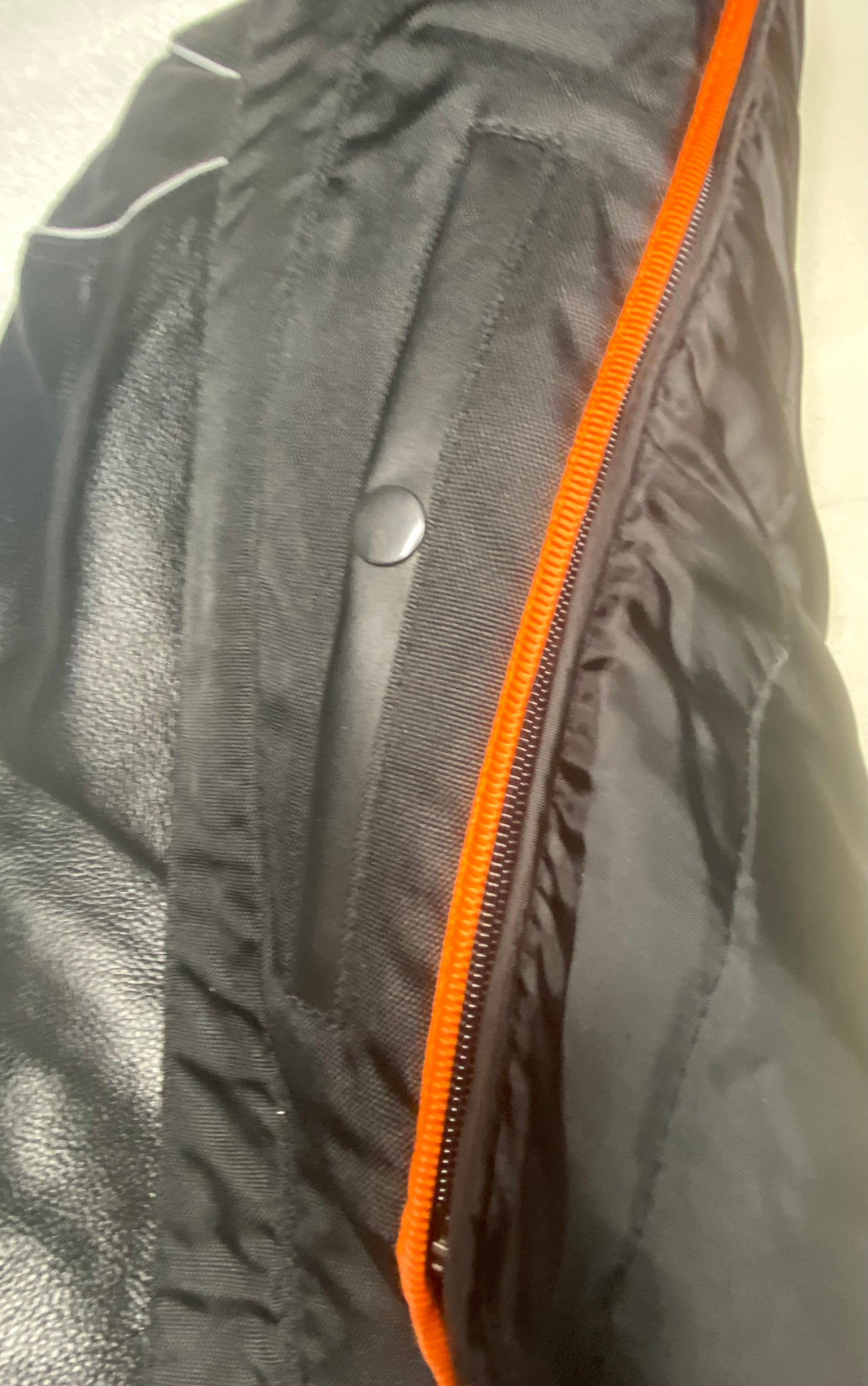 New Milwaukee Men's Black Leather Scooter Style Motorcycle Jacket, With Side Stretch & Reflective Piping, SH1785