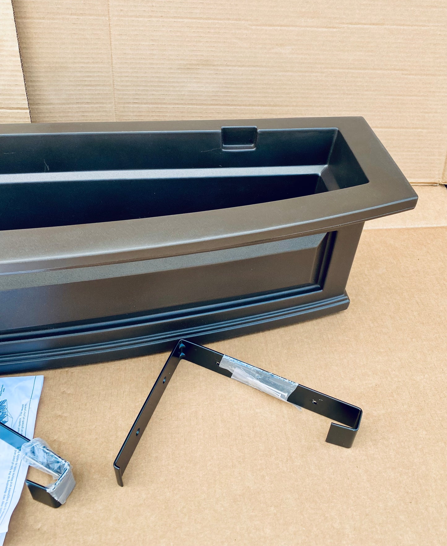 New Other Mayne Nantucket 4' Espresso Window Box Outside Planter For Flowers, 4831-ES