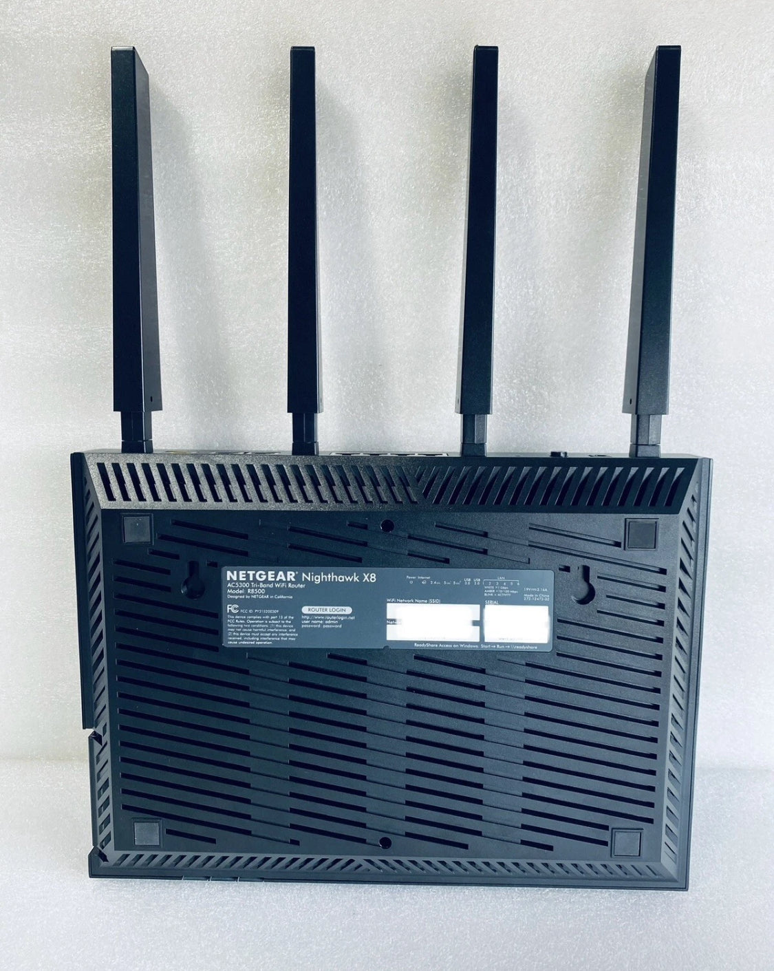 netgear Nighthawk X8 AC5300 Tri-Band Quad Stream Wifi Router, R8500
