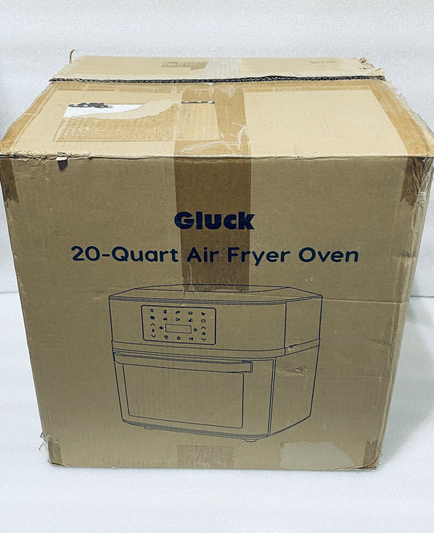 New Other Gluck 20Qt 10-in-1 Air Fryer Oven Combo with Window And Rotisserie Rack