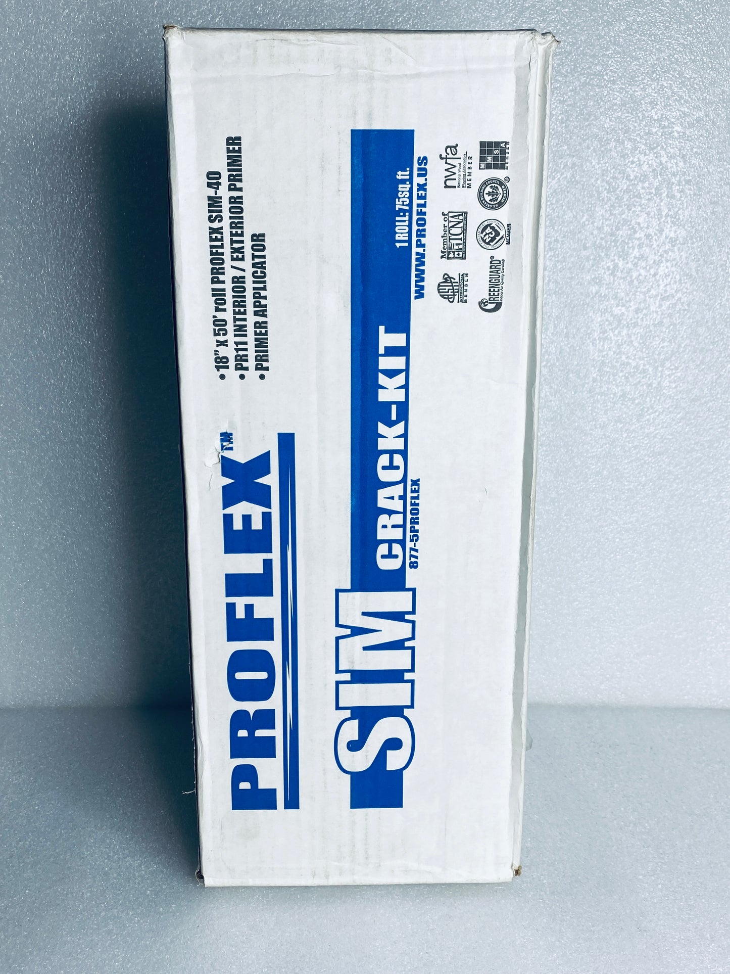 new Proflex 18" x 50' Roll 40 mil Underlayment For Tile, Stone, Brick & Wood Flooring, PR11