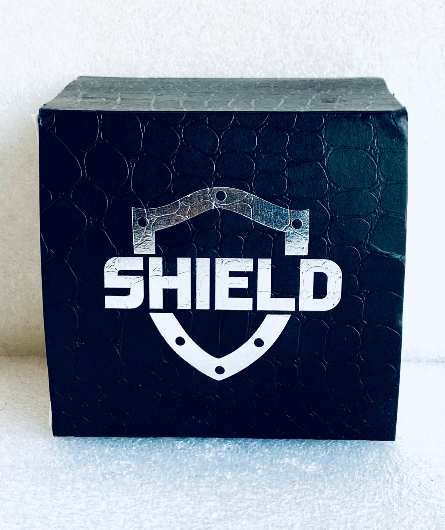 Shield Nuno Leather-Band Swiss Men's Black Diver Watch, SLDSH0104