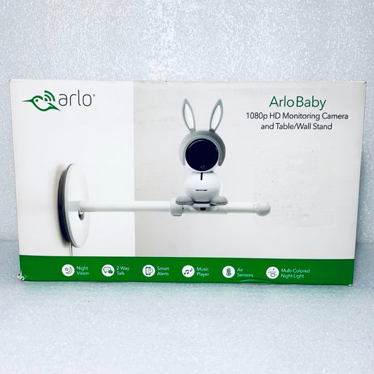 arlo Baby All-in-One Baby 1080p Monitor Plus Table/Wall Stand, ABK1110C Grade C