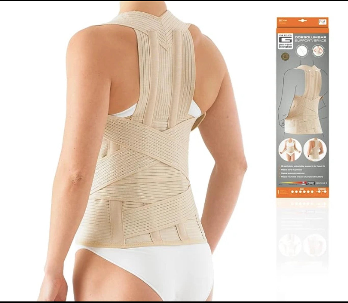 new Other Neo-G Dorsolumbar Support/Brace Back Support For Early Kyphosis, XXL Standard
