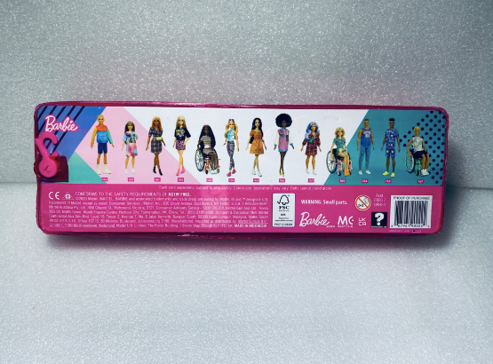 new - Barbie Fashionistas Doll #158, Blonde Hair, Malibu Top & Leggings - (READ)