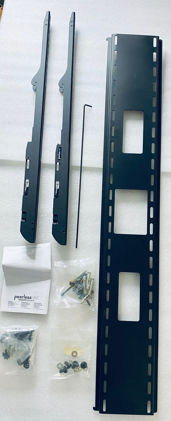 New Other - Peerless AV 61”-102” Plasma LCD Black Monitor Mount, SF680
