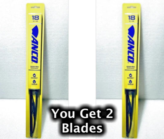 lot of 2 New Anco 31-18 Series 18" Wiper Blades