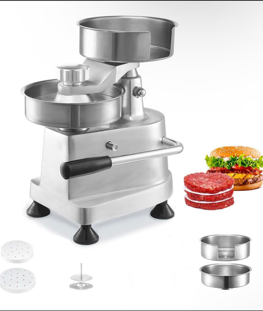 New Other Vevor Commercial Beef Hamburger Patty Maker w/2 Convertible Mold Sizes