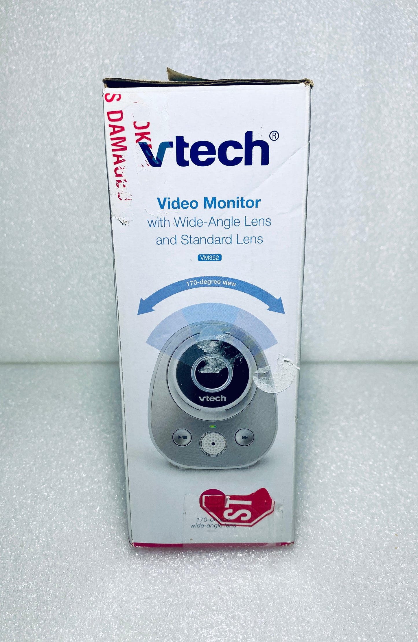 VTech 5" Screen Video Monitor With Wide-Angle Lens & Standard Lens, VM352 Grade C