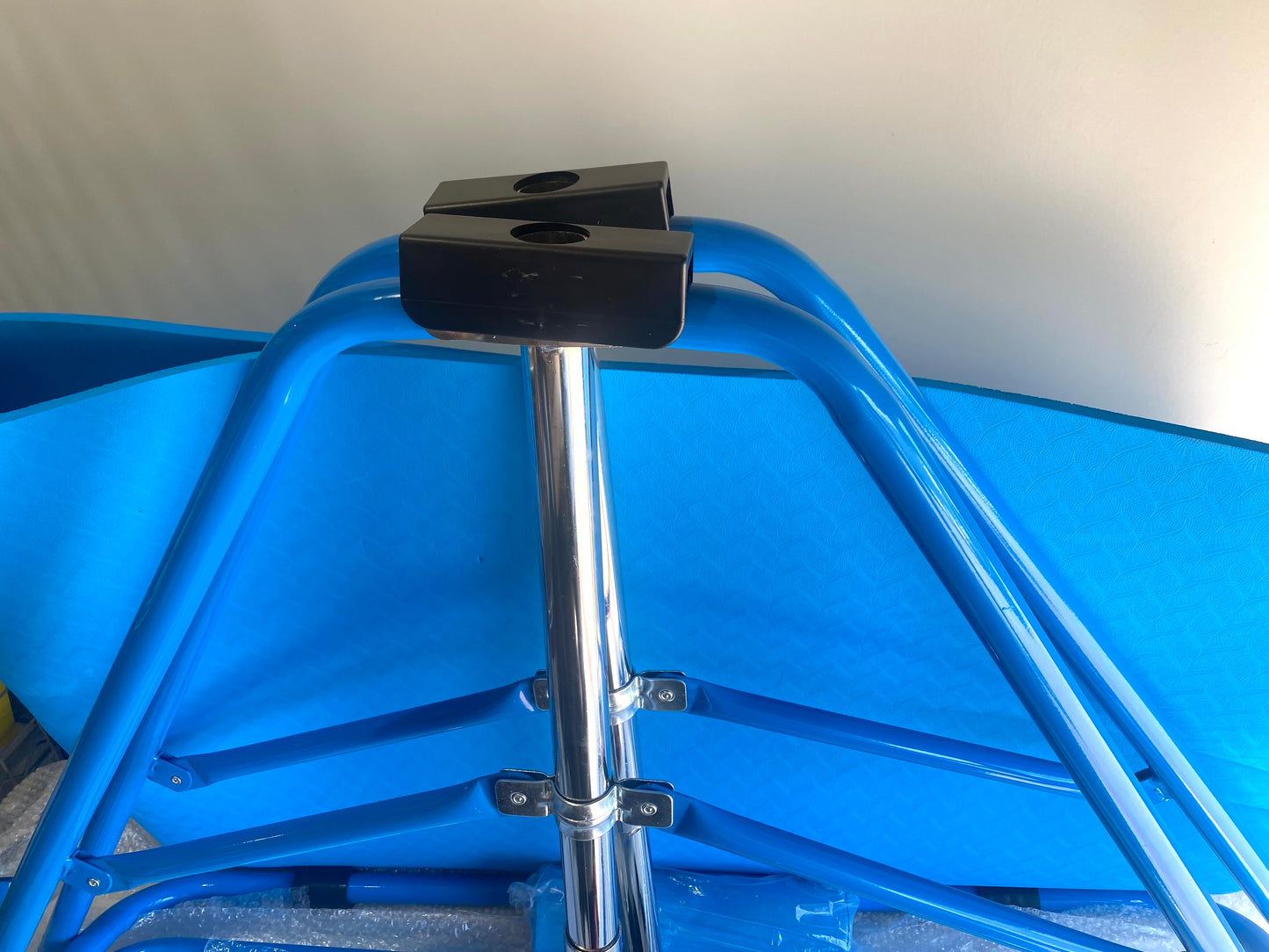 tepemccu Expandable, Adjustable & Folding Gymnastics Junior Training Bar For Kids, Blue