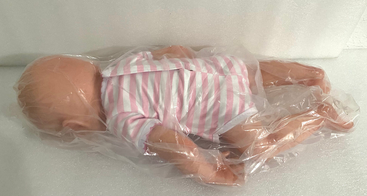 New SERENDOLL 18.5” Realistic Full Silicone Baby DollLifeLike Reborn, Girl